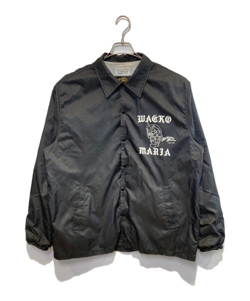 WACKO MARIA（ワコマリア）WACKO MARIA (ワコマリア) 56 TATTOO STUDIO (56 タトゥースタジオ) COACH JACKET ブラック サイズ:Lの古着・服飾アイテム