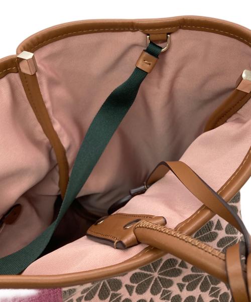 Kate Spade（ケイトスペード）Kate Spade (ケイトスペード) エブリシングスペードフラワージャカードラージトートの古着・服飾アイテム