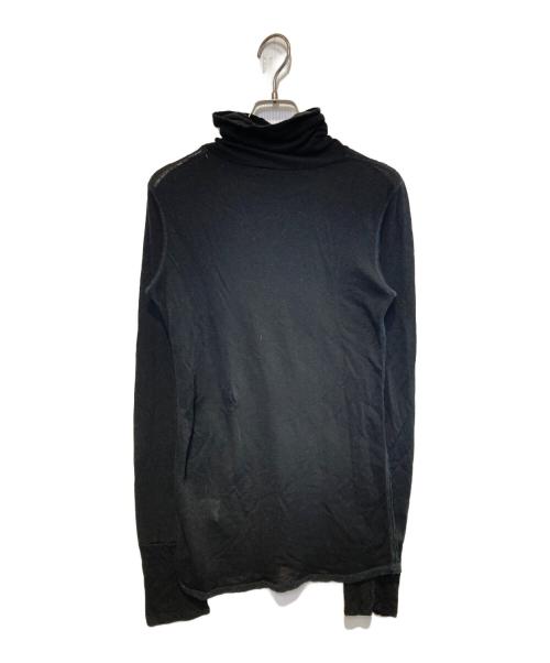 Y's Red Label（ワイズレッドレーベル）Y's Red Label (ワイズレッドレーベル) タートルネックニット ブラック サイズ:Mの古着・服飾アイテム