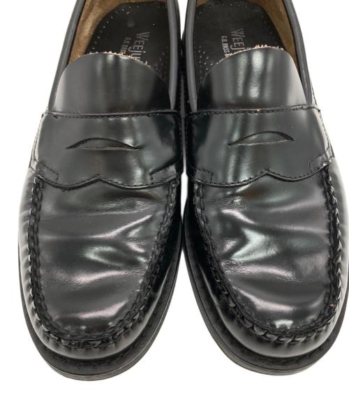 G.H.BASS&CO.（ジー・エイチ・バス・コー）G.H.BASS&CO. (ジー・エイチ・バス・コー) WEEJUNS コインローファー ブラック サイズ:40（約25.0cm〜25.5cm相当）の古着・服飾アイテム