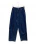 NEON SIGN（ネオンサイン）の古着「Wide denim slacks」｜インディゴ