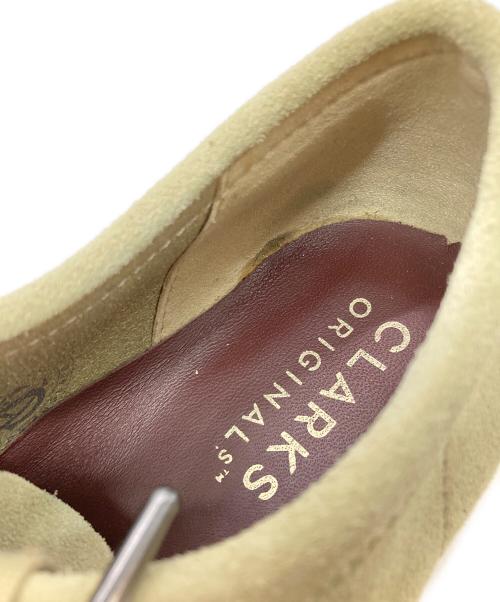 CLARKS ORIGINALS（クラークス オリジナルズ）CLARKS ORIGINALS (クラークス オリジナルズ) Wallabee ベージュ サイズ:6 1/2の古着・服飾アイテム