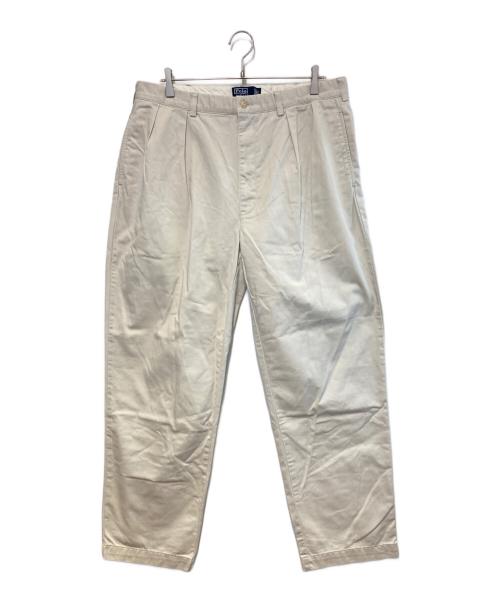 POLO RALPH LAUREN（ポロ・ラルフローレン）POLO RALPH LAUREN (ポロ・ラルフローレン) ANDREW PANT ホワイト サイズ:38×32の古着・服飾アイテム