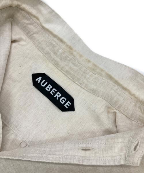 AUBERGE（オーベルジュ）AUBERGE (オーベルジュ) リネンシャツ ベージュ サイズ:40の古着・服飾アイテム