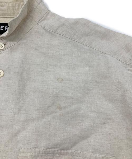 AUBERGE（オーベルジュ）AUBERGE (オーベルジュ) リネンシャツ ベージュ サイズ:40の古着・服飾アイテム