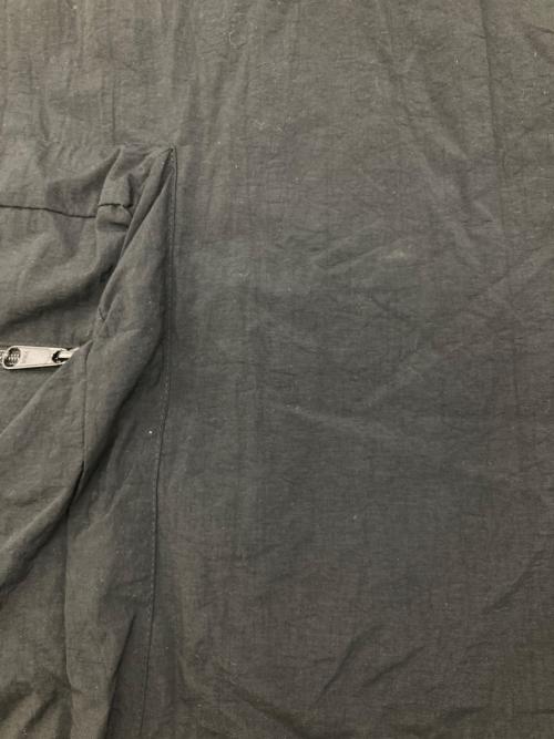 MOYURU（モユル）MOYURU (モユル) ナイロンオーバーサイズジャケット ブラック サイズ:Mの古着・服飾アイテム