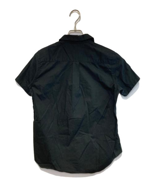 BLACK COMME des GARCONS（ブラックコムデギャルソン）BLACK COMME des GARCONS (ブラックコムデギャルソン) 丸襟S/Sシャツ ブラック サイズ:XSの古着・服飾アイテム