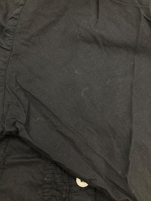 YACCO MARICARD（ヤッコマリカルド）YACCO MARICARD (ヤッコマリカルド) ピンタックフレアシャツ ブラック サイズ:1の古着・服飾アイテム