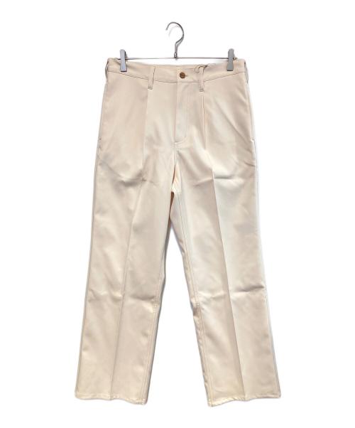 Wrangler（ラングラー）Wrangler (ラングラー) URBAN RESEARCH (アーバンリサーチ) 別注TUCK WIDE WRANCHER ホワイト サイズ:M 未使用品の古着・服飾アイテム