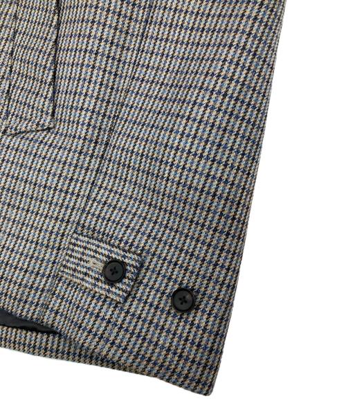 AURALEE（オーラリー）AURALEE (オーラリー) DOUBLE FACE CHECK ZIP BLOUSON グレー サイズ:4の古着・服飾アイテム