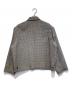 AURALEE (オーラリー) DOUBLE FACE CHECK ZIP BLOUSON グレー サイズ:4：30000円