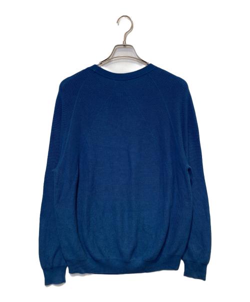 BATONER（バトナ―）BATONER (バトナ―) THE SEAISLAND COTTON SIGNATURE CREW NECK ブルー サイズ:1の古着・服飾アイテム