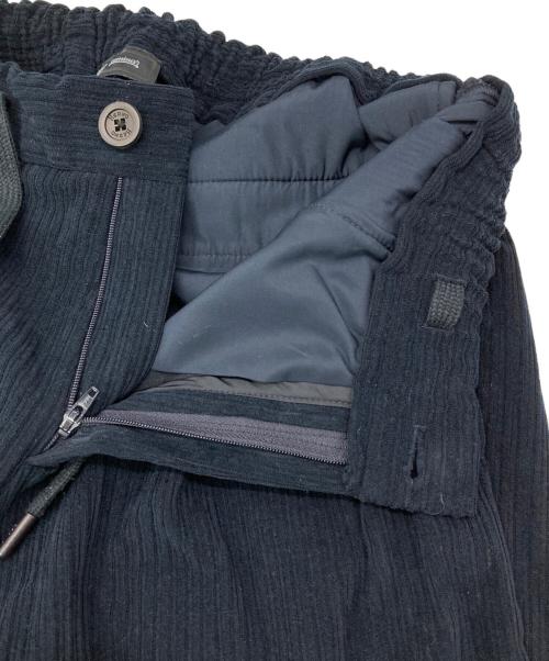 HERNO（ヘルノ）HERNO (ヘルノ) タックコーデュロイパンツ ネイビー サイズ:Sの古着・服飾アイテム