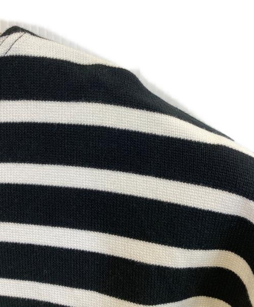 Cacco（カッコ）Cacco (カッコ) バスクシャツ ブラック サイズ:LONGの古着・服飾アイテム