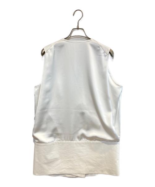 URSIS（アーシス）URSIS (アーシス) クールタッチカルゼベスト ホワイト サイズ:Lの古着・服飾アイテム