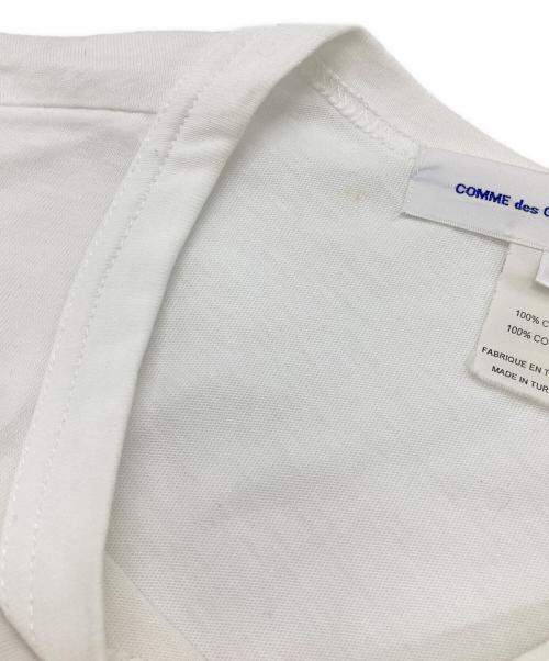 COMME des GARCONS SHIRT（コムデギャルソンシャツ）COMME des GARCONS SHIRT (コムデギャルソンシャツ) ボーダーL/Sカットソー ホワイト×ネイビー サイズ:Mの古着・服飾アイテム