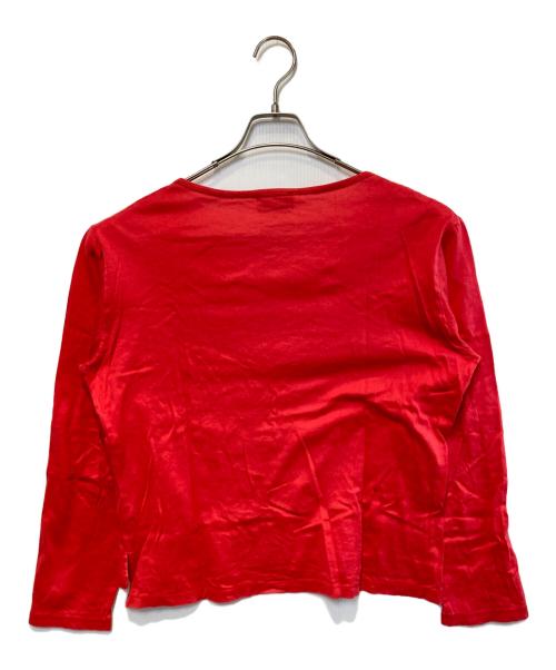 Vivienne Westwood man（ヴィヴィアン ウェストウッド マン）Vivienne Westwood man (ヴィヴィアン ウェストウッド マン) クロップドL/Sカットソー レッド サイズ:46の古着・服飾アイテム