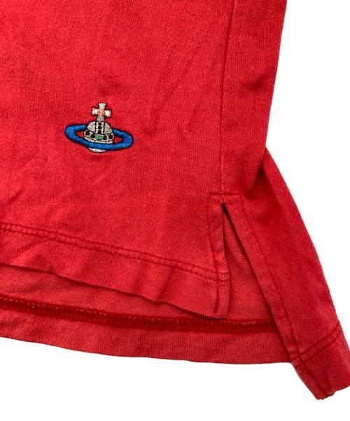 Vivienne Westwood man（ヴィヴィアン ウェストウッド マン）Vivienne Westwood man (ヴィヴィアン ウェストウッド マン) クロップドL/Sカットソー レッド サイズ:46の古着・服飾アイテム