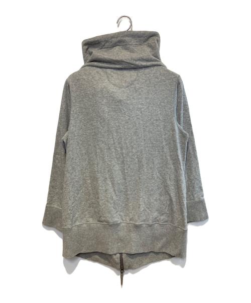 Vivienne Westwood RED LABEL（ヴィヴィアンウエストウッドレッドレーベル）Vivienne Westwood RED LABEL (ヴィヴィアンウエストウッドレッドレーベル) 変形フルジップスウェット グレー サイズ:2の古着・服飾アイテム