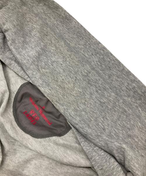 Vivienne Westwood RED LABEL（ヴィヴィアンウエストウッドレッドレーベル）Vivienne Westwood RED LABEL (ヴィヴィアンウエストウッドレッドレーベル) 変形フルジップスウェット グレー サイズ:2の古着・服飾アイテム