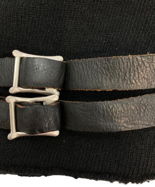 COMME des GARCONS JUNYA WATANABE MAN（コム デ ギャルソン ジュンヤ ワタナベ マン）COMME des GARCONS JUNYA WATANABE MAN (コム デ ギャルソン ジュンヤ ワタナベ マン) Lewis Leathers (ルイスレザース) ウールライダースジャケット ブラック サイズ:Ｍの古着・服飾アイテム