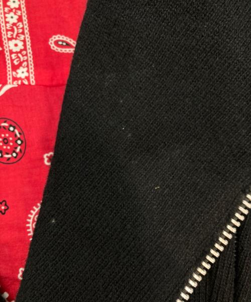 COMME des GARCONS JUNYA WATANABE MAN（コム デ ギャルソン ジュンヤ ワタナベ マン）COMME des GARCONS JUNYA WATANABE MAN (コム デ ギャルソン ジュンヤ ワタナベ マン) Lewis Leathers (ルイスレザース) ウールライダースジャケット ブラック サイズ:Ｍの古着・服飾アイテム