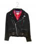 COMME des GARCONS JUNYA WATANABE MAN（コム デ ギャルソン ジュンヤ ワタナベ マン）の古着「ウールライダースジャケット」｜ブラック