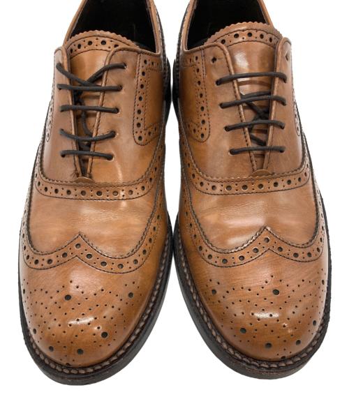 REGAL（リーガル）REGAL (リーガル) ウィングチップシューズ ブラウン サイズ:24 1/2の古着・服飾アイテム