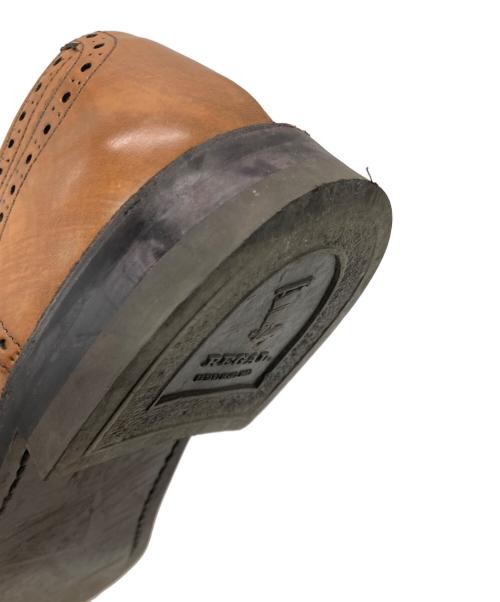 REGAL（リーガル）REGAL (リーガル) ウィングチップシューズ ブラウン サイズ:24 1/2の古着・服飾アイテム