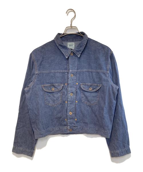 BLUE WAY OUTDOORS MAN（ブルーウェイ アウトドア メン）BLUE WAY OUTDOORS MAN (ブルーウェイ アウトドア メン) デニムジャケット インディゴ サイズ:Lの古着・服飾アイテム
