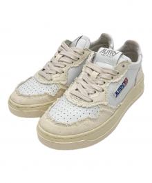 AUTRY（オートリー）の古着「MEDALIST LEATHER CANVA」｜ホワイト