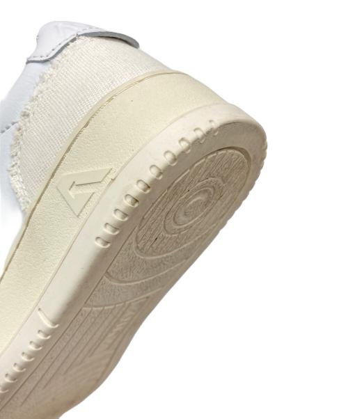 AUTRY（オートリー）AUTRY (オートリ―) MEDALIST LEATHER CANVA ホワイト サイズ:37の古着・服飾アイテム