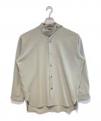 YOUTH PUBLIC TOKYOユースパブリックトウキョー）の古着「GEORGETTE CHIN STRAP SHIRT」｜ミント