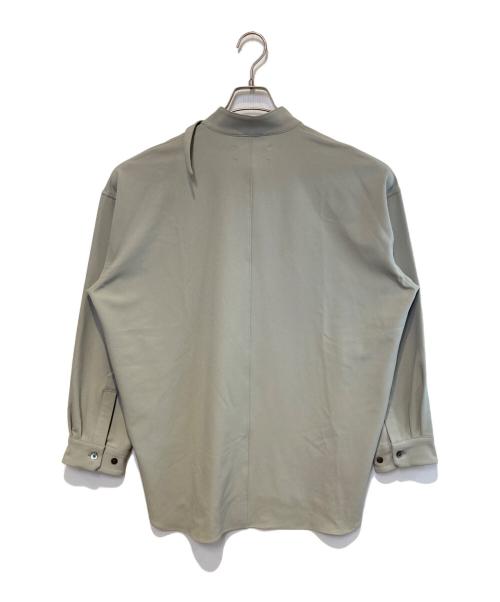 YOUTH PUBLIC TOKYO（ユースパブリックトウキョー）YOUTH PUBLIC TOKYO (ユースパブリックトウキョー) GEORGETTE CHIN STRAP SHIRT ミント サイズ:Sの古着・服飾アイテム