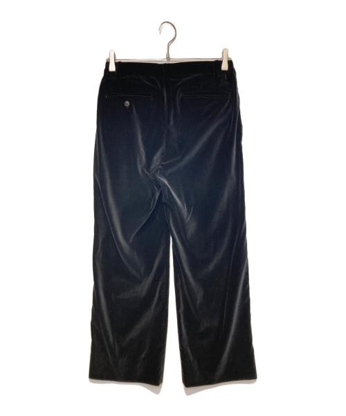YOUTH PUBLIC TOKYO（ユースパブリックトウキョー）YOUTH PUBLIC TOKYO (ユースパブリックトウキョー) ベルベッドパンツ ブラック サイズ:Sの古着・服飾アイテム