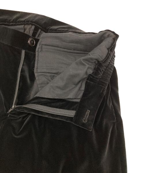 YOUTH PUBLIC TOKYO（ユースパブリックトウキョー）YOUTH PUBLIC TOKYO (ユースパブリックトウキョー) ベルベッドパンツ ブラック サイズ:Sの古着・服飾アイテム