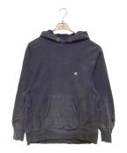 Champion REVERSE WEAVEチャンピオン リバース ウィーブ）の古着「［古着］プルオーバーパーカー」｜ネイビー