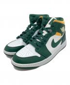 NIKEナイキ）の古着「AIR JORDAN 1 MID」｜グリーン