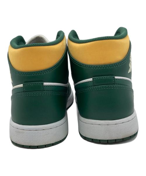 NIKE（ナイキ）NIKE (ナイキ) AIR JORDAN 1 MID グリーン サイズ:US10の古着・服飾アイテム