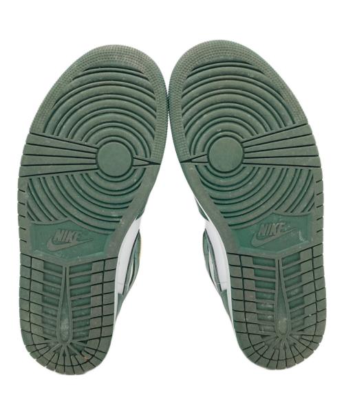 NIKE（ナイキ）NIKE (ナイキ) AIR JORDAN 1 MID グリーン サイズ:US10の古着・服飾アイテム