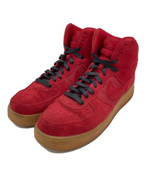 NIKE（ナイキ）NIKE (ナイキ) AIR FORCE 1 HIGH 07 LV8 レッド サイズ:US9.5の古着・服飾アイテム