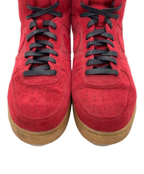 NIKE（ナイキ）NIKE (ナイキ) AIR FORCE 1 HIGH 07 LV8 レッド サイズ:US9.5の古着・服飾アイテム