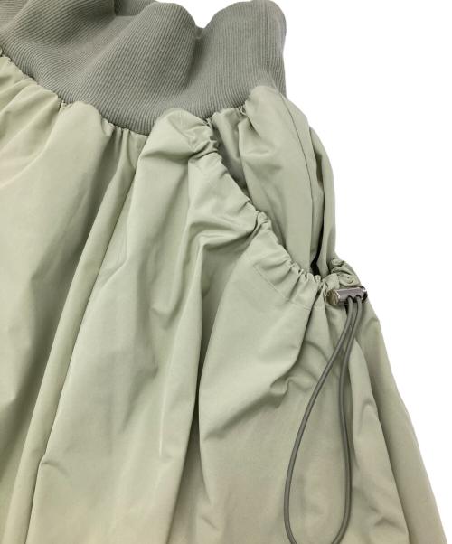 FENNEL（フェンネル）FENNEL (フェンネル) サイドドロストポケットスカート グリーン サイズ:Free 未使用品の古着・服飾アイテム