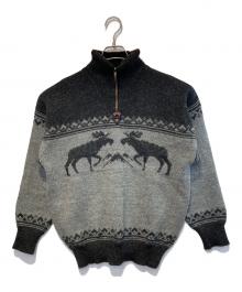 DALE OF NORWAY（ダーレ オブ ノルウェイ）の古着「ハーフジップニット」｜グレー