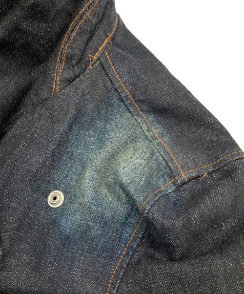 JACKROSE VINTAGE（ジャックローズヴィンテージ）JACKROSE VINTAGE (ジャックローズヴィンテージ) ［古着］デニムライダースジャケット インディゴ サイズ:3の古着・服飾アイテム