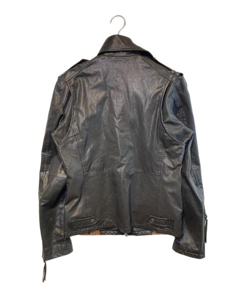 5351 pour les hommes（5351プールオム）5351 pour les hommes (5351プールオム) レザージャケット ブラック サイズ:3の古着・服飾アイテム