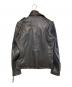 5351 pour les hommes (5351プールオム) レザージャケット ブラック サイズ:3：12000円