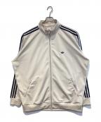 adidasアディダス）の古着「トラックジャケット」｜ベージュ