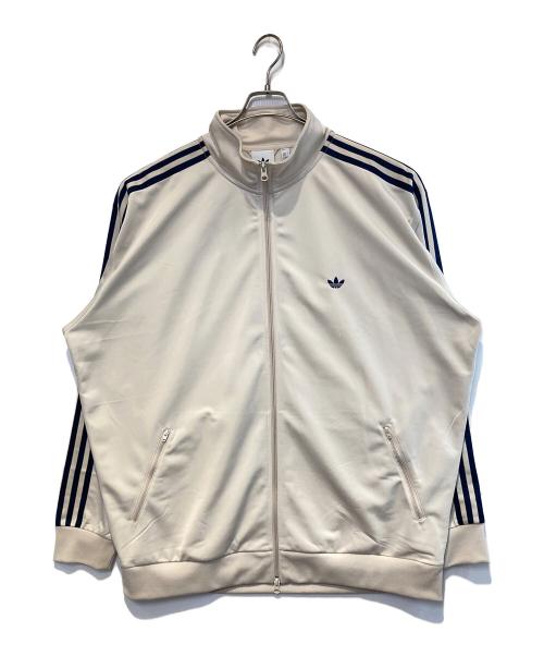 adidas（アディダス）adidas (アディダス) トラックジャケット ベージュ サイズ:2XLの古着・服飾アイテム