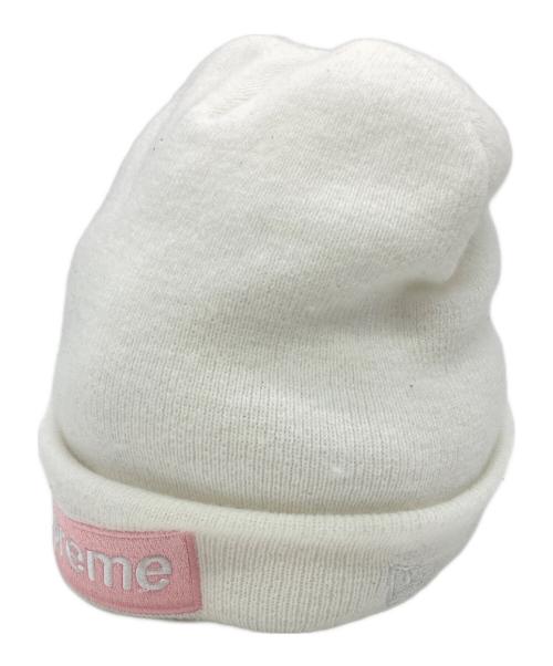 SUPREME（シュプリーム）SUPREME (シュプリーム) New Era (ニューエラ) BOX LOGO BEANIE ホワイトの古着・服飾アイテム